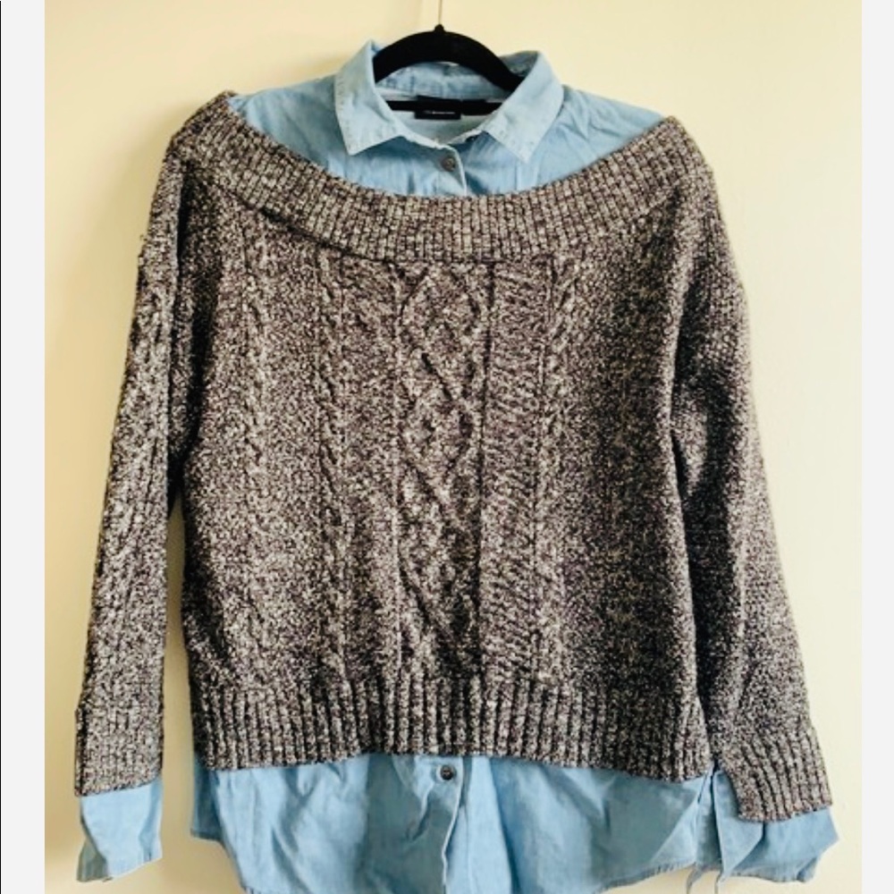 Dark grey sweater